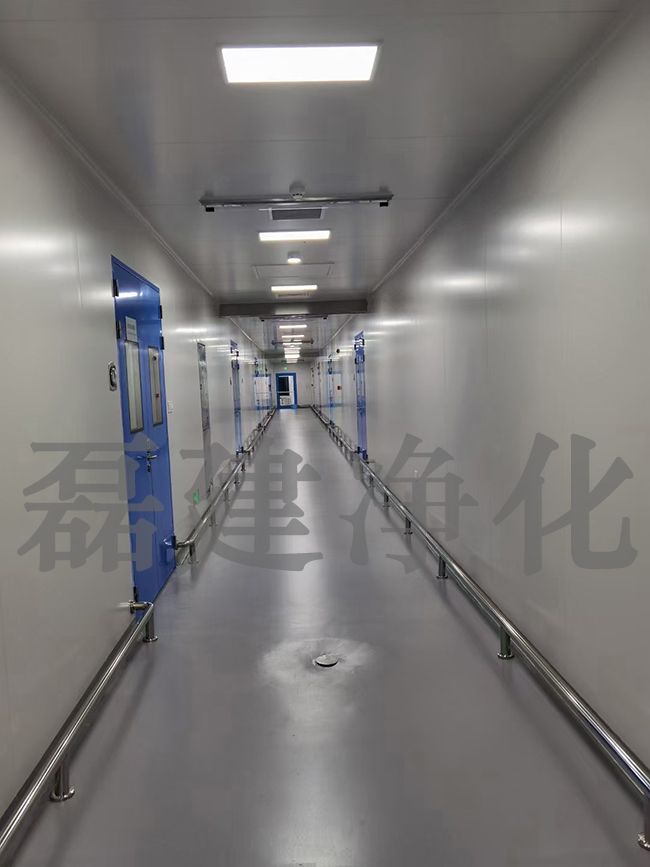 中研生物制药厂GMP 100级洁净车间装修温湿度控制及通风_磊建净化