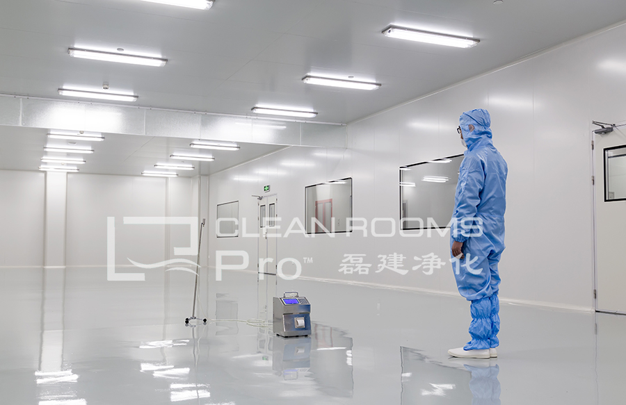 化妆品GMP洁净车间装修案例_磊建净化