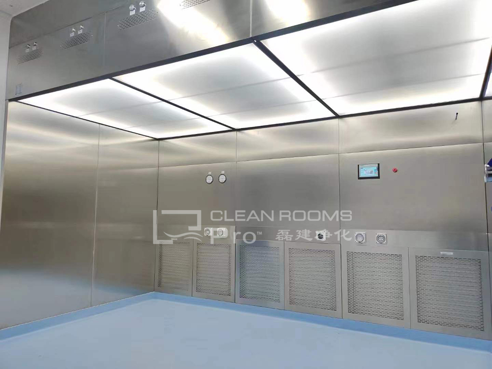 生物医药GMP10万级净化车间装修_磊建净化装修