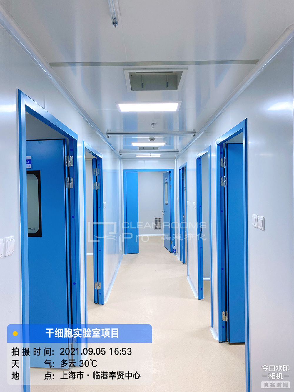 生物细胞洁净实验室装修_磊建净化公司