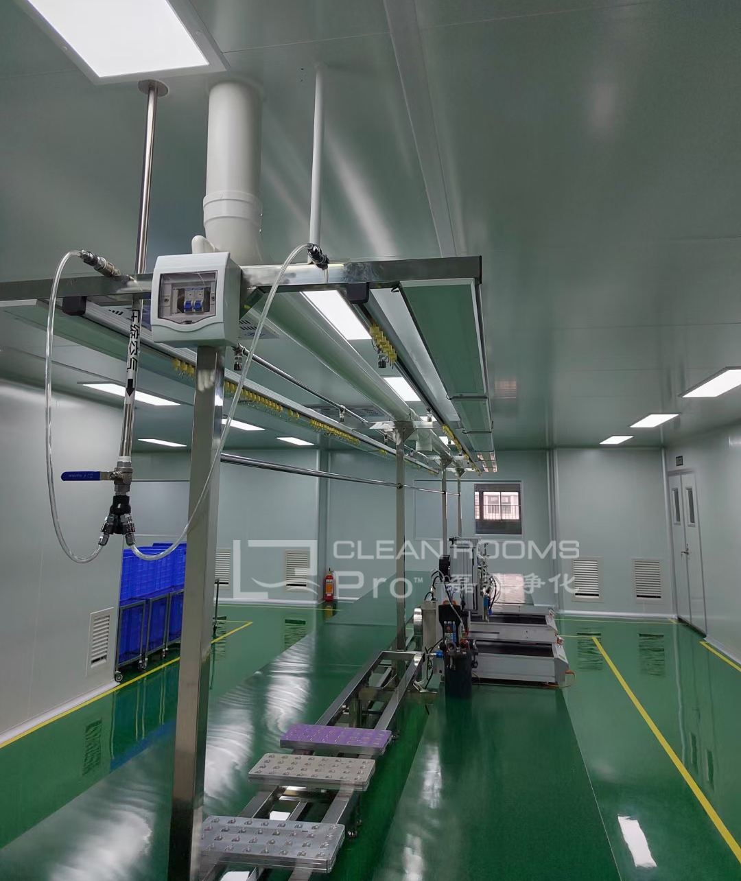 上海三类医疗器械美容针产品生产万级净化车间装修施工案例 (2)