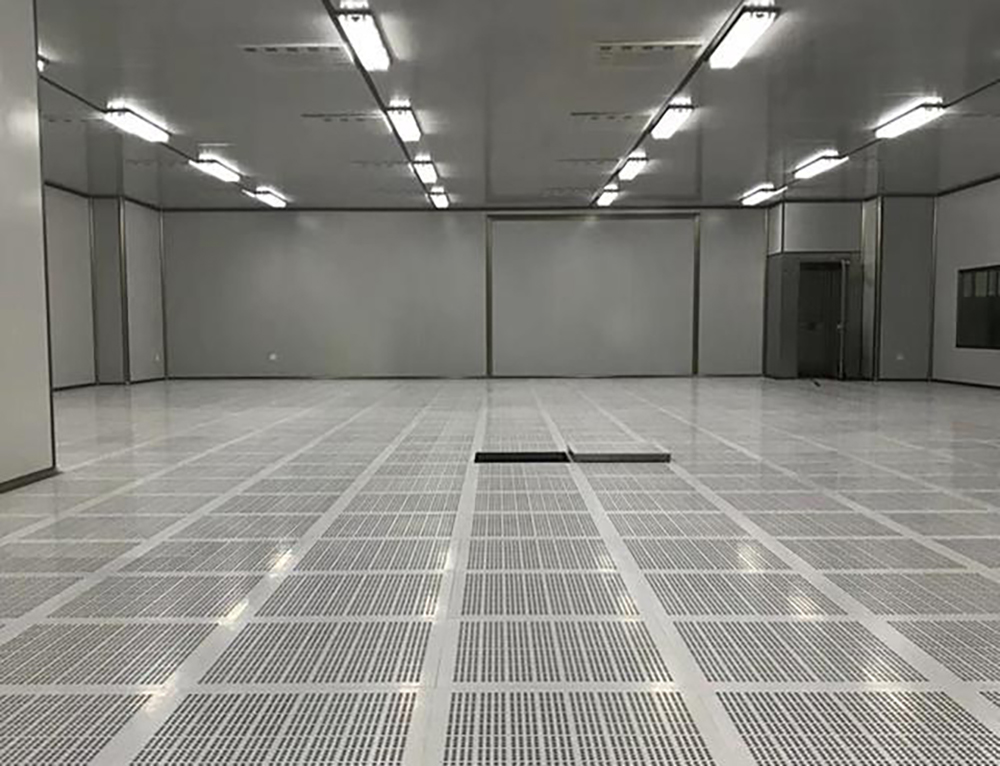 电子芯片厂房洁净室装修华夫板施工技术介绍