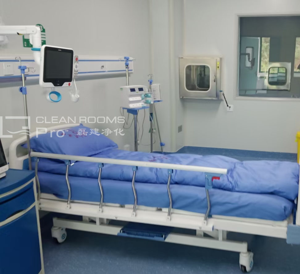 医院负压病房及ICU装修施工案例分享 (4)
